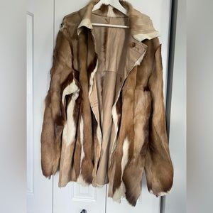 Authentic Goat Shearling Artico Coat